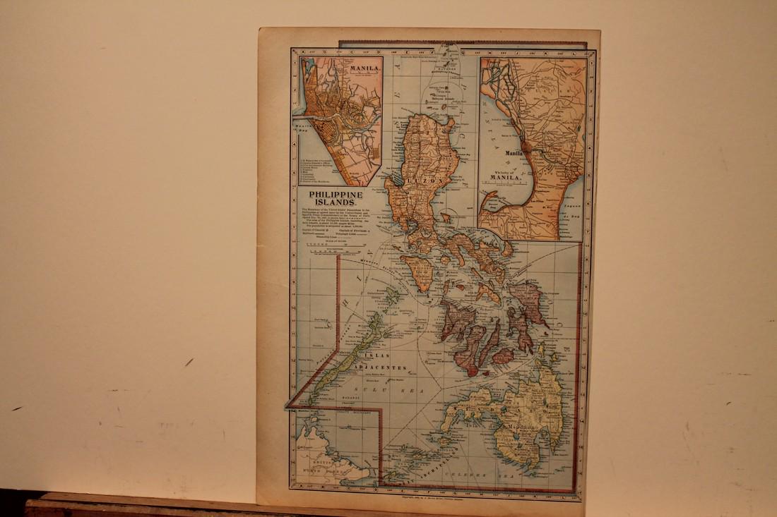 1889 Map of Phillipines (1 of 3)