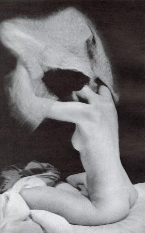 RENE GROEBLI - The Eye of Love, 1953: Artist: Rene Groebli Title: The Eye of Love, 1953 Medium: Photo Litho, 1987, Great Britain Size/Dimensions: 5.85x9.35" Additional Information: Heat Wax Mounted on 8.5x11" Conservation Board Artist Bio