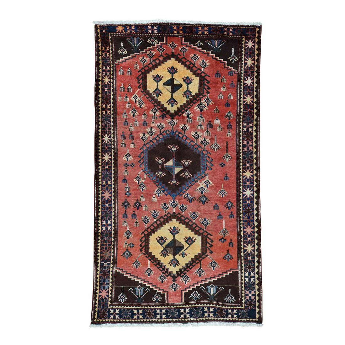 Semi Antique Persian Afshar Full Pile Mint Condition (1 of 12)