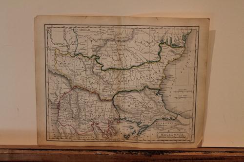 1828 Map of Ancient Macedonia (1 of 3)