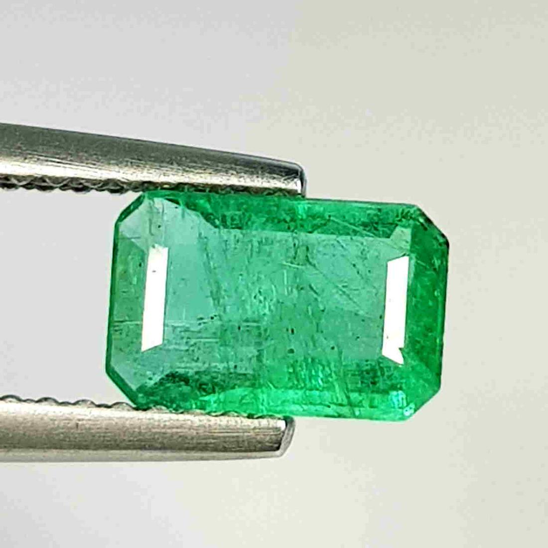 Natural Emerald Octagon Cut 1.03 ct (1 of 5)