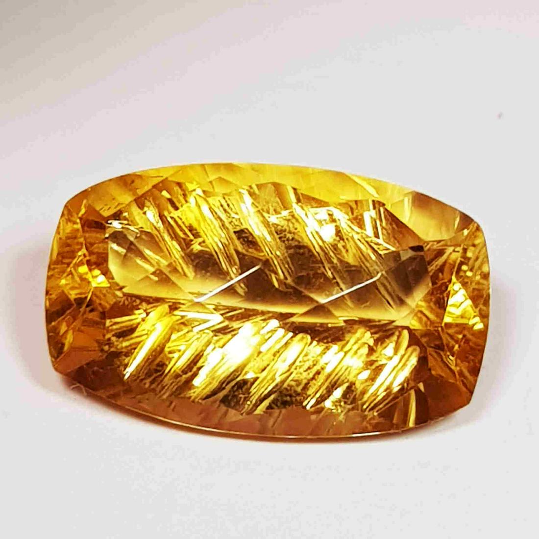 Natural Citrine Rectangle Flower Cut 8.62 ct (1 of 5)