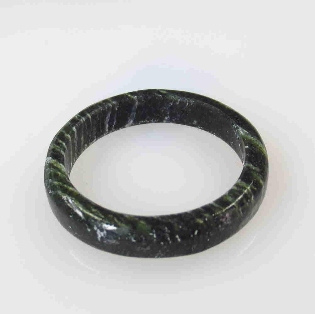 10.21 Ctw Natural Dendrite Opal Round Ring (1 of 2)