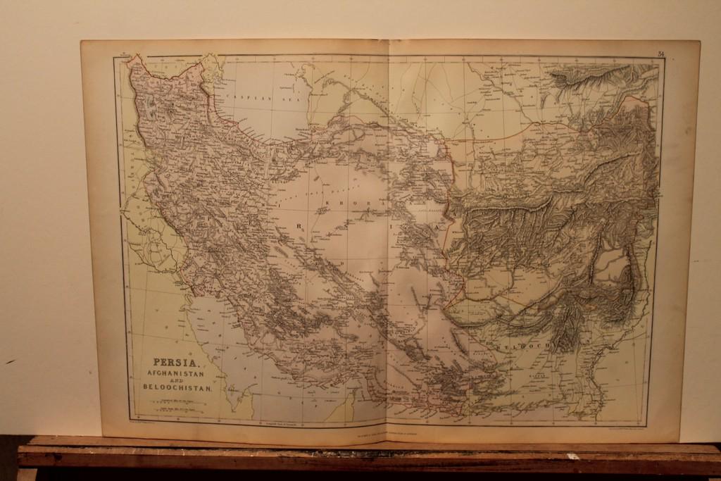 1882 Map of Persia (1 of 3)