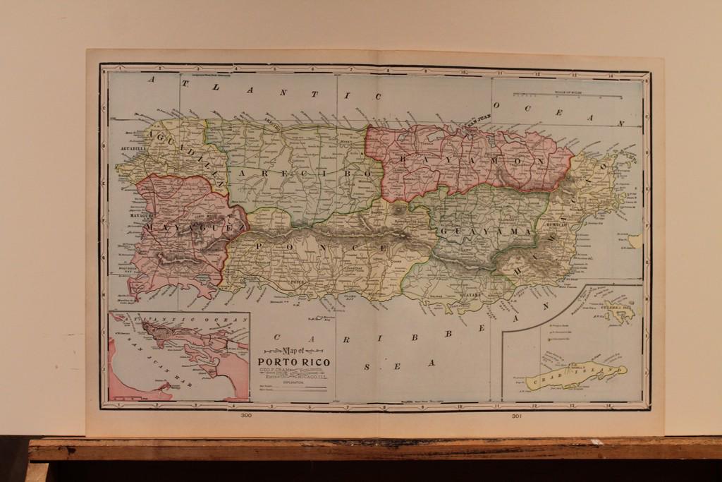 1895 Map of Porto Rico (1 of 3)