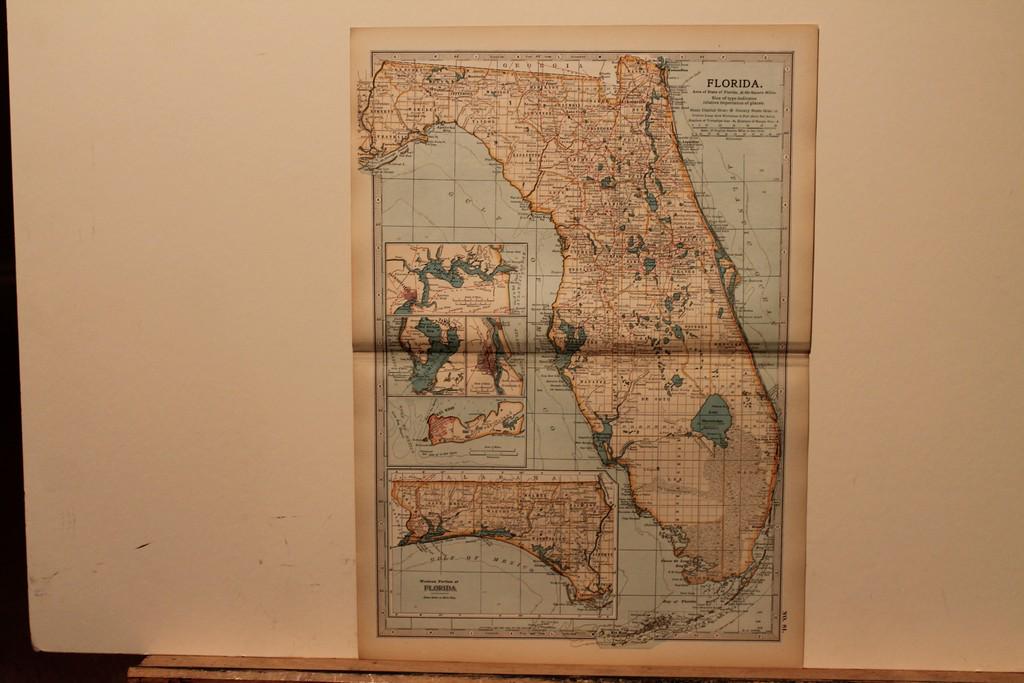 1902 Map of Florida (1 of 3)