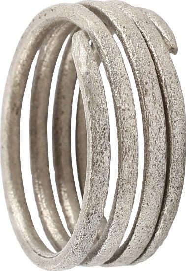 VIKING COIL RING 10th C. AD SZ 11 1/2-11 3/4 (1 of 3)