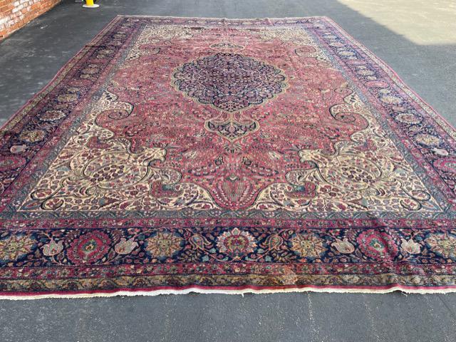 Antique Large size Tabriz rug-4780 (1 of 13)
