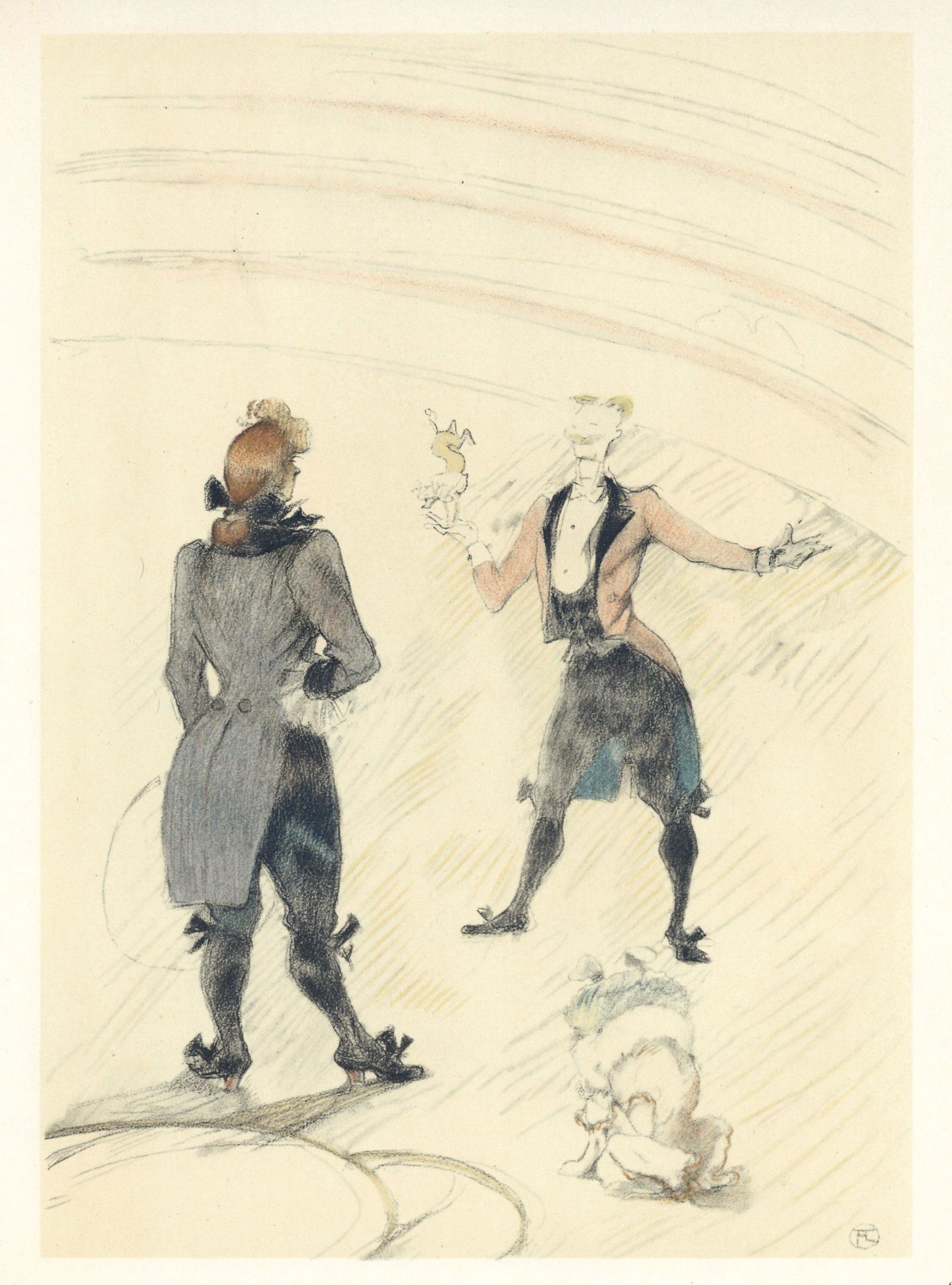 Toulouse-Lautrec lithograph | Circus "Dresseur de (1 of 1)