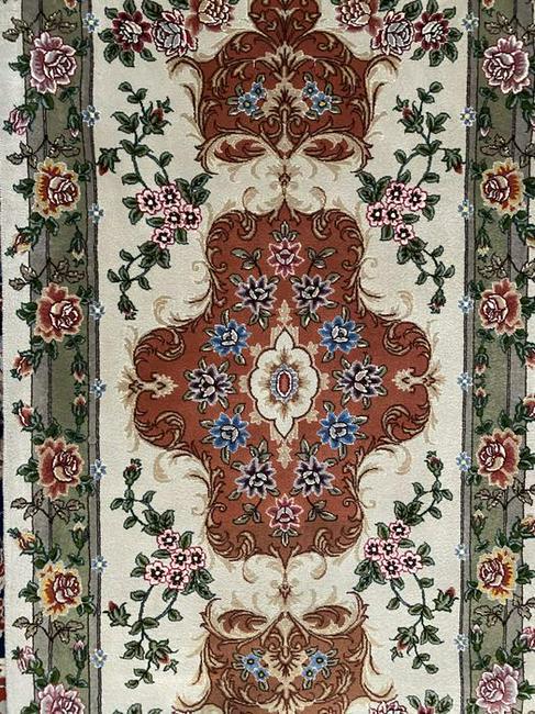 Persian Very Fine Tabriz Runner, 2 (1 of 8)