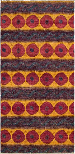 Hand-knotted Shalimar Dark Red Wool Rug 8'0" x 16'5" (1 of 8)