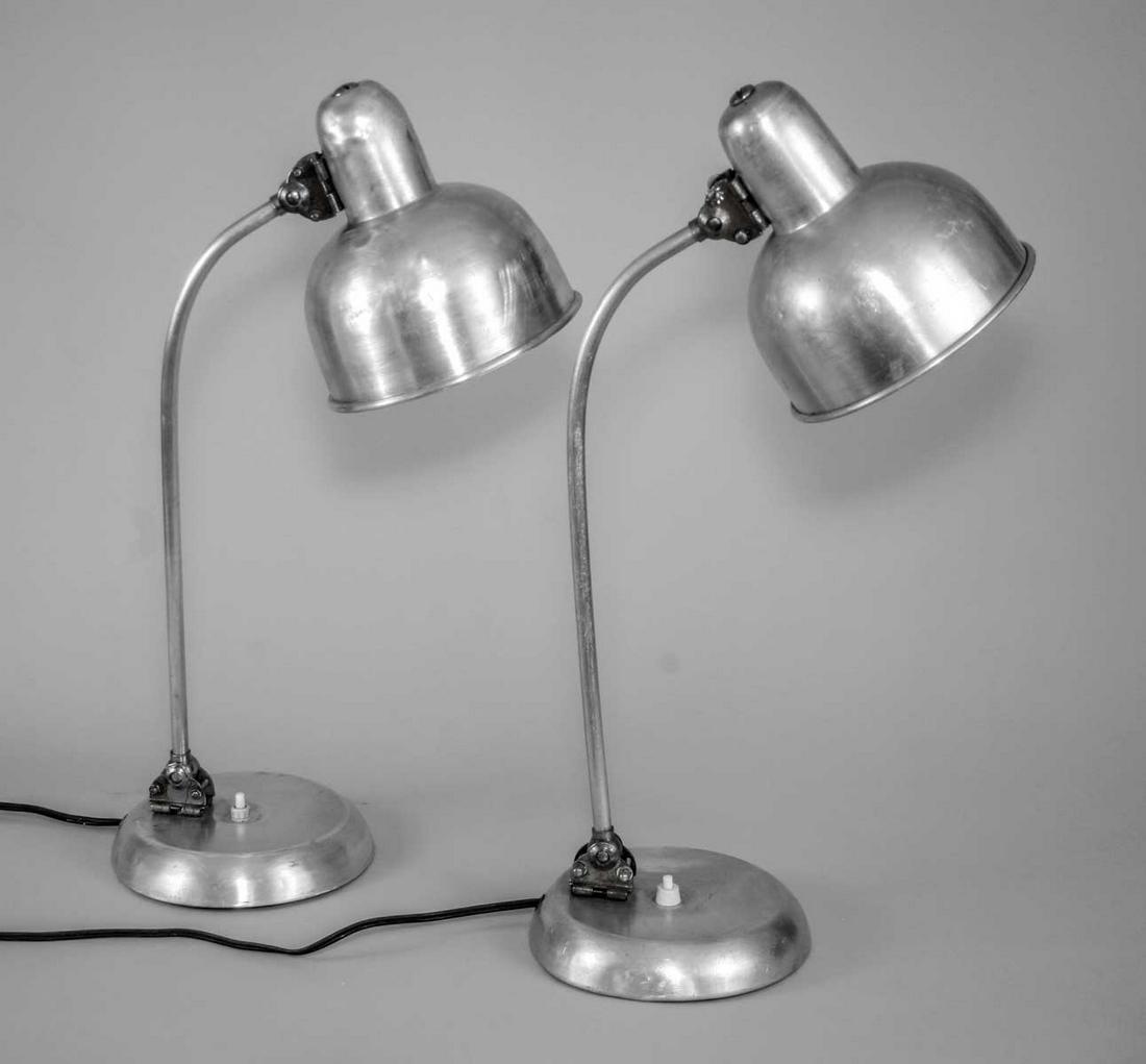 Pair of Bauhaus INDUSTRIAL DESK LAMP CHRISTIAN DELL (1 of 7)