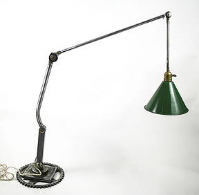 FRENCH INDUSTRIAL MODERNIST FACTORY LAMP TOUS SENSE (1 of 7)