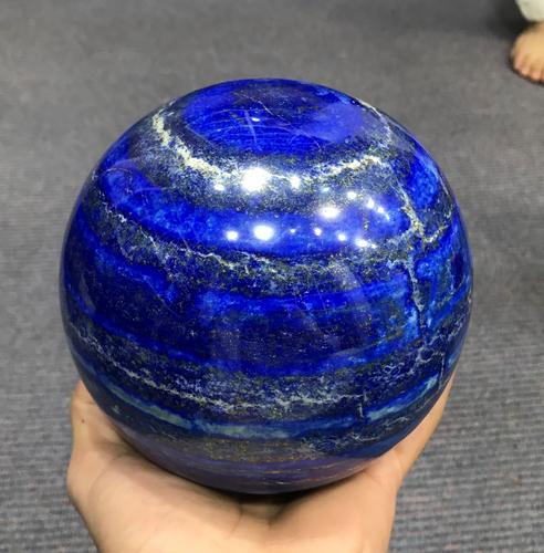 Title: 4 kg Lapis Lazuli with Pyrite Combine Sphere (1 of 4)
