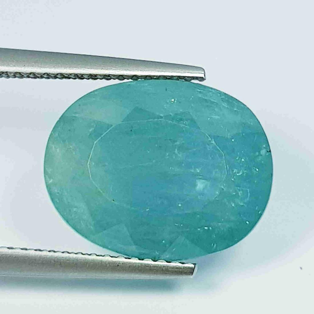 8.15 ct Natural Grandidierite Oval Cut: No Reserve! Title: 8.15 ct Natural Grandidierite Oval Cut Color/Clarity: SI - SI1 Gemstones: Loosegemstone Carat Weights: 8.15 Size/Dimensions: 14.50 x 11.50 x 7.50 Additional Information: Oval - Mada