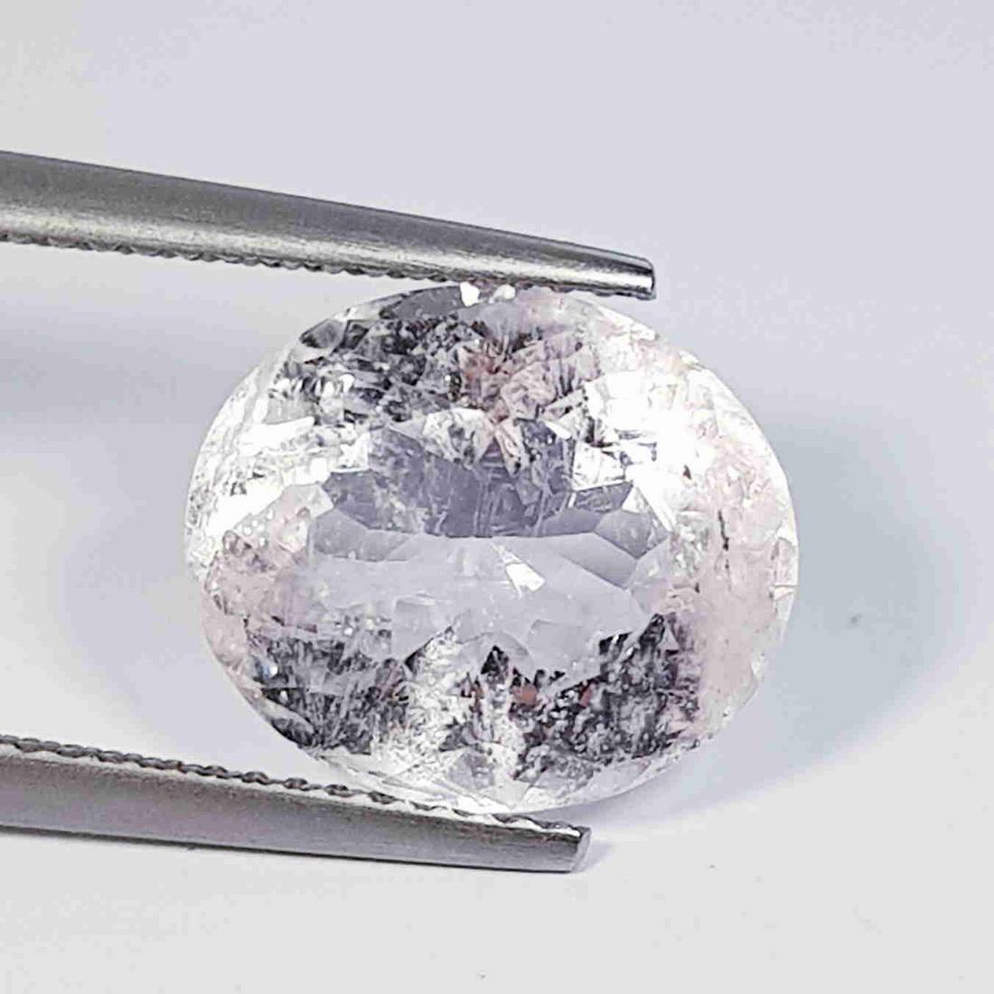 5.82 ct Natural Morganite Oval Cut (1 of 5)