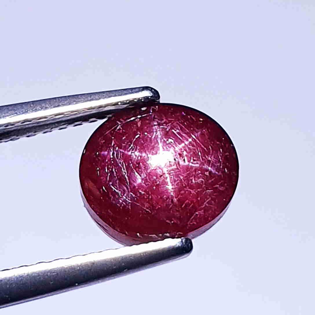 Natural Star Ruby 3.85 ct (1 of 4)