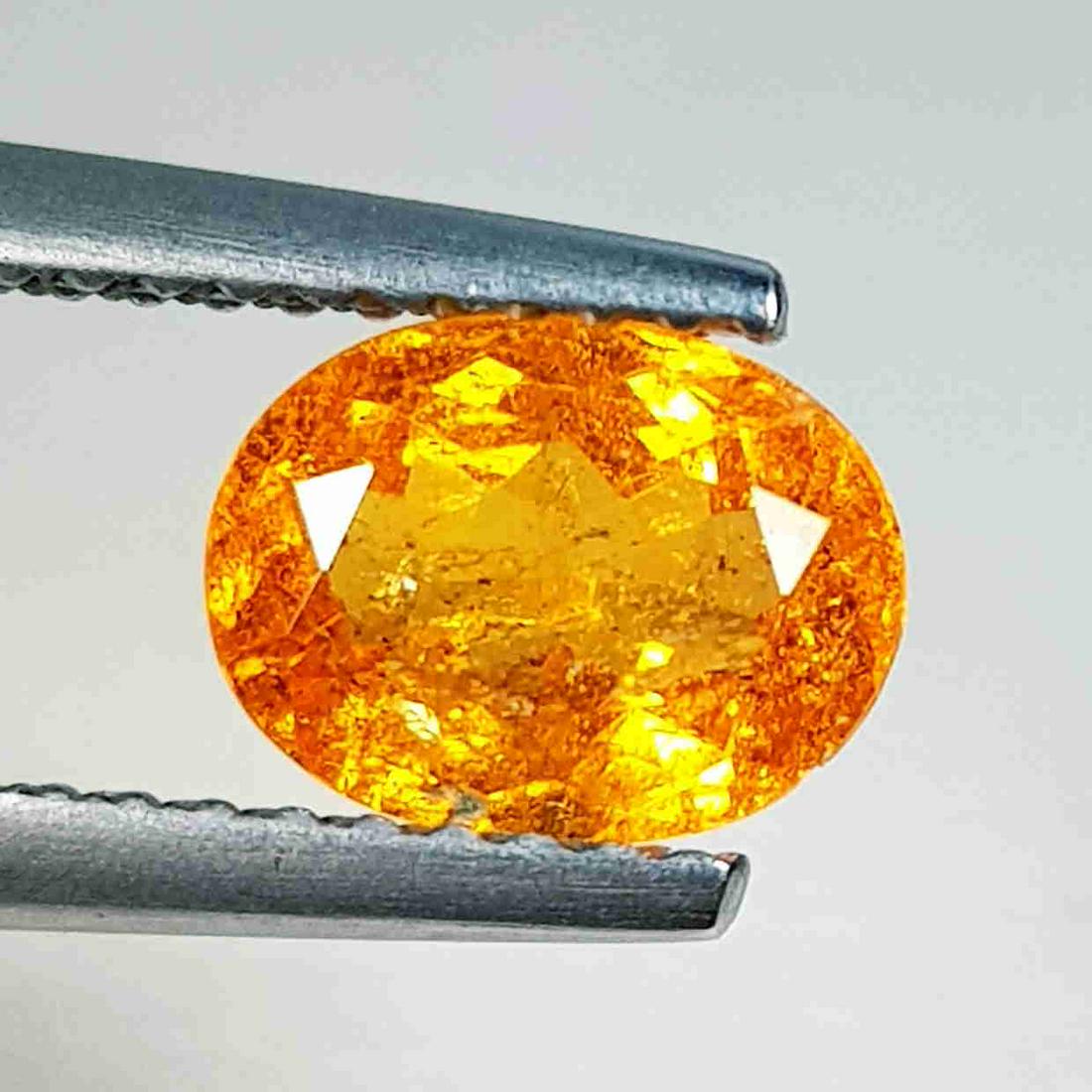 Natural Spessartite Garnet Oval Cut - 1.28 ct (1 of 5)
