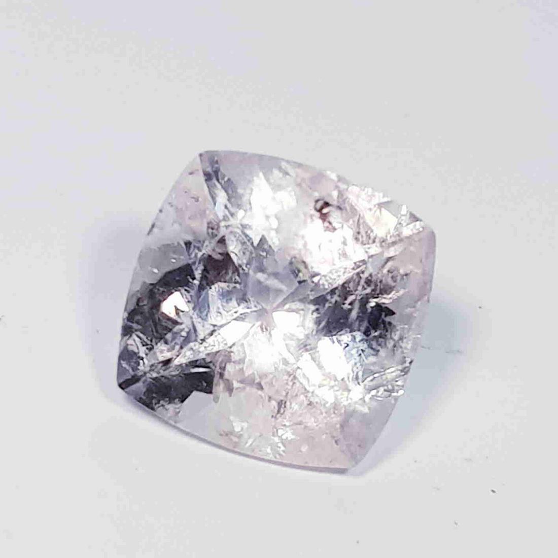 3.72 ct Natural Morganite Cushion Cut (1 of 5)