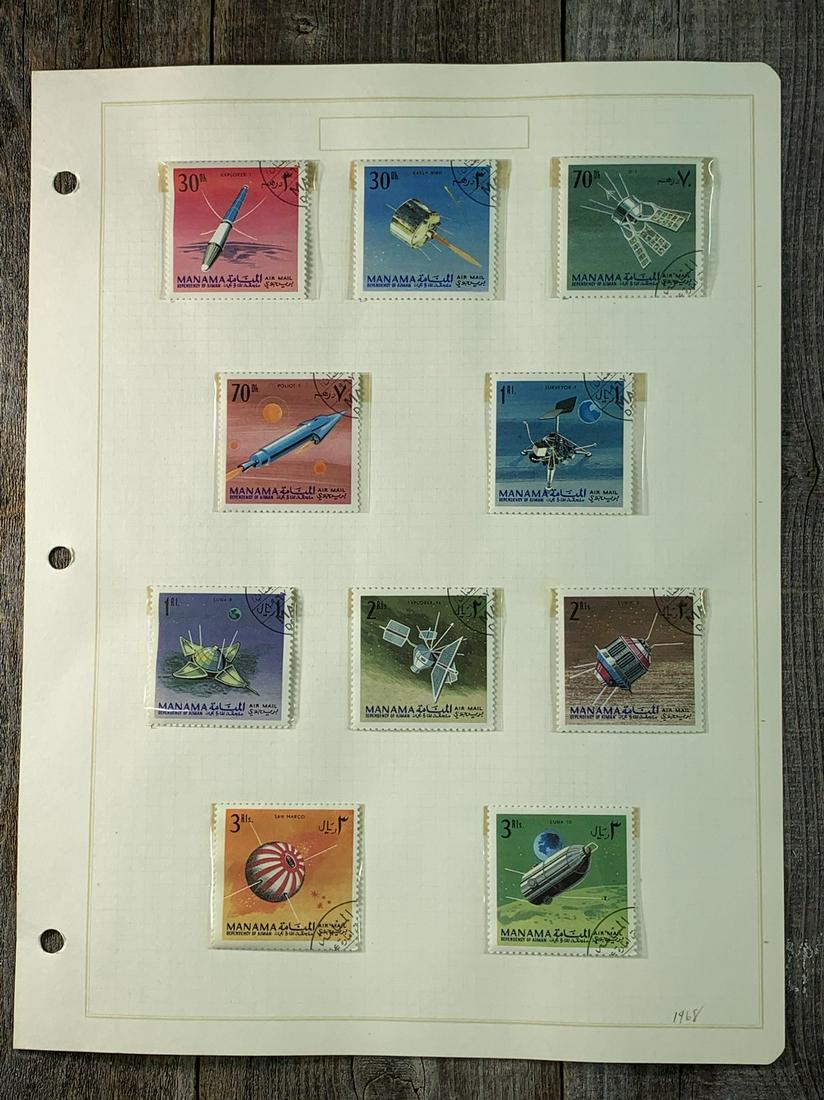 Foreign Space Stamps Lot (1 of 1)
