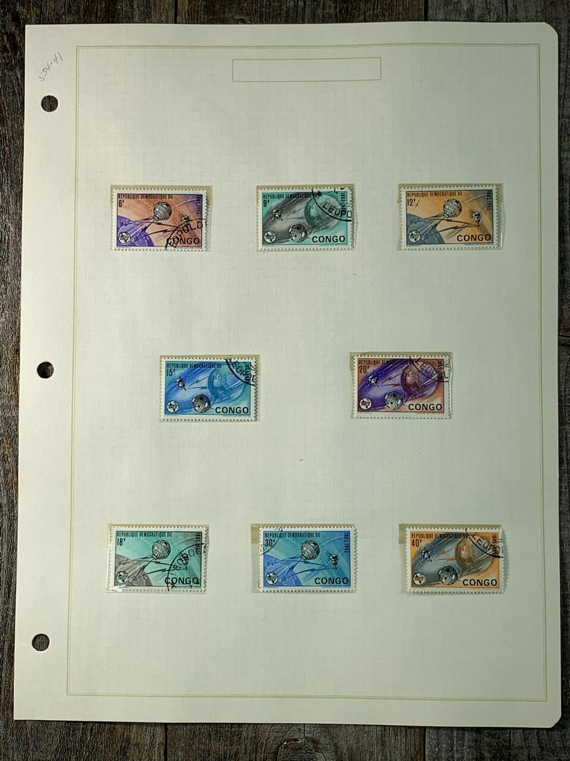Foreign Space Stamps Lot (1 of 1)
