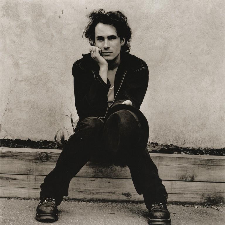 ANTON CORBIJN - Jeff Buckley: Artist: Anton Corbijn Title: Jeff Buckley Medium: Photo Litho, 1996, Italy Dimensions: 9.6x9.6" Description: Heat Wax Mounted on 11x14" Conservation Board Artist Bio: Anton Johannes Gerrit Corbijn van