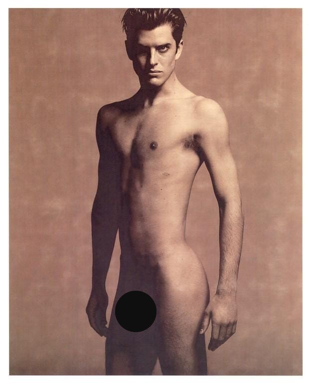 KARL LAGERFELD - Wyatt: Artist: Karl Lagerfeld Title: Wyatt Medium: 1997 Large Satin Umber Finish Photo Lithograph Dimensions: 10.7x13.4" on 11.4x14.15" Description: Unmounted Artist Bio: Karl Otto Lagerfeld was a German cre