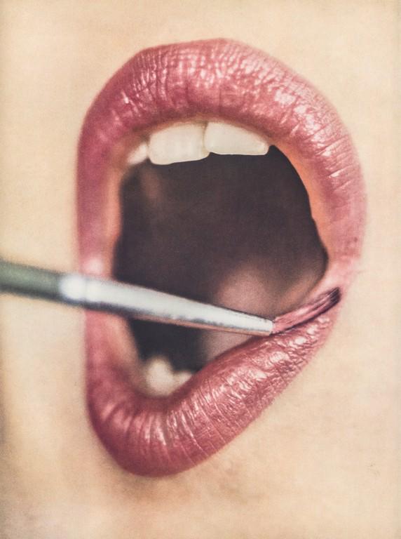 IRVING PENN - Lip Painting (1 of 1)