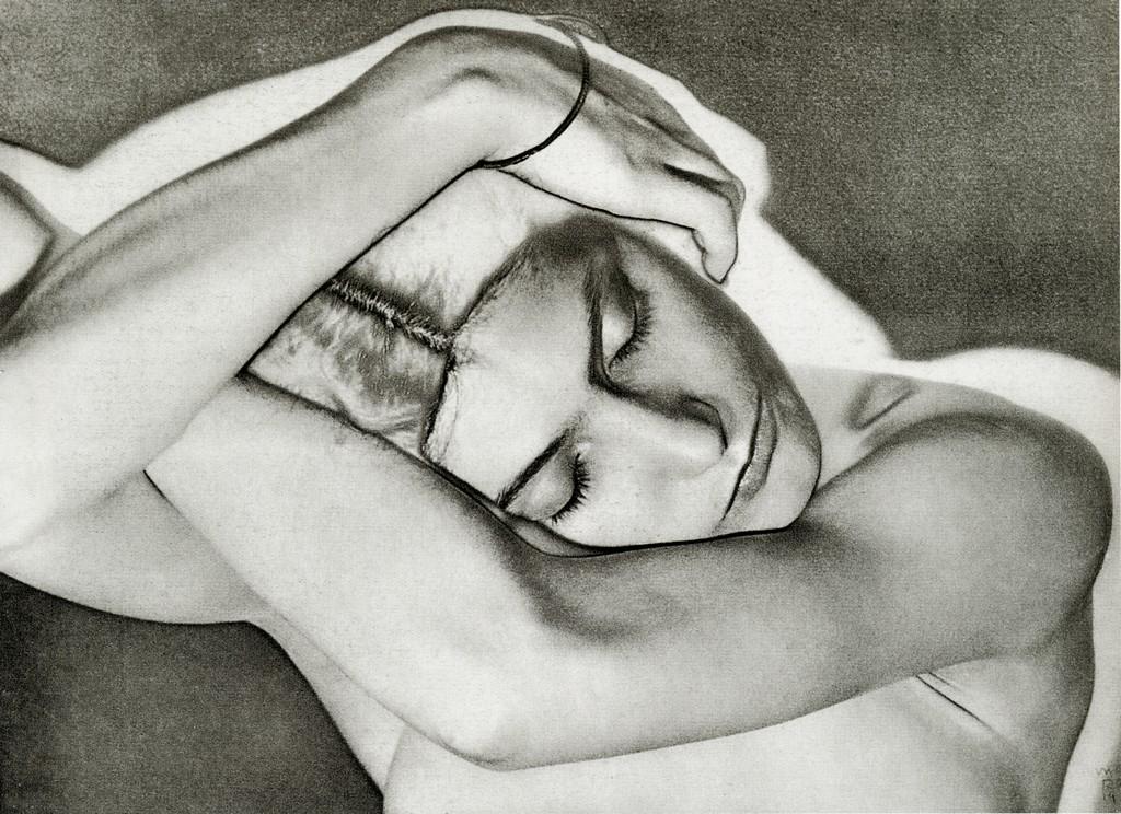 MAN RAY - On Folded Arms, Partial Solarization (1 of 1)