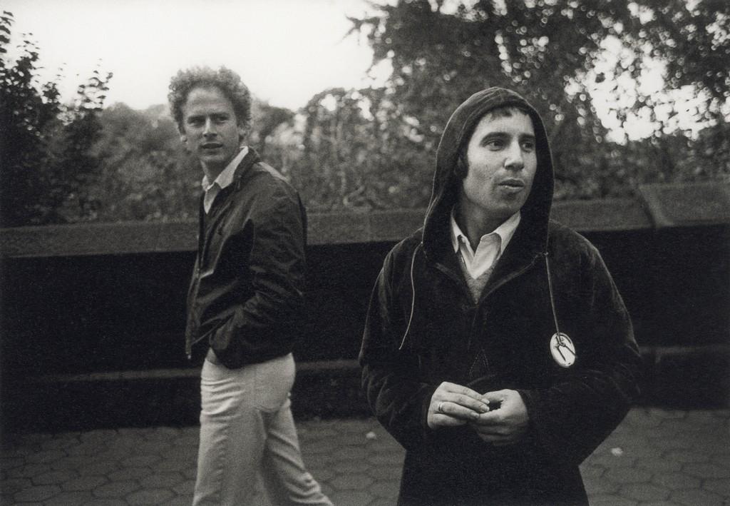 STEVE SCHAPIRO - Simon and Garfunkel, New York, 1967: Artist: Steve Schapiro Title: Simon and Garfunkel, New York, 1967 Medium: Photo Litho, 2000, Italy Dimensions: 6.95x4.8" Description: Heat Wax Mounted on 8.5x11" Conservation Board Artist Bio: Steve S