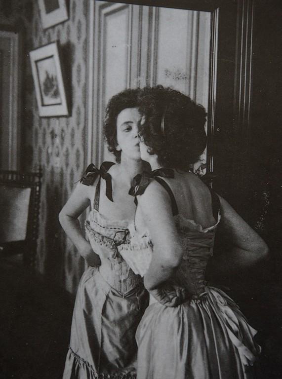 UNKNOWN - Untitled (Woman Kissing Reflection), 1800s (1 of 1)