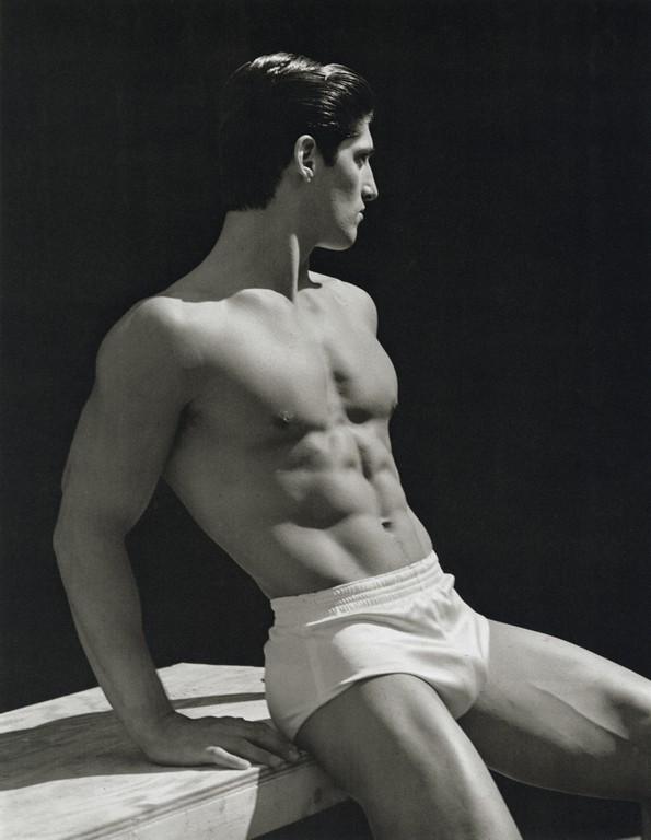 BRUCE WEBER - Tony Ward, On the Roof, NYC, 1985 (1 of 1)