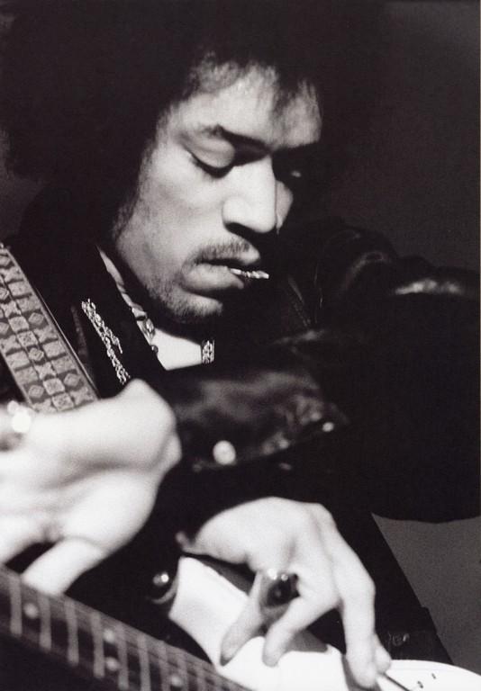 BARON WOLMAN - Jimi Hendrix, San Francisco, 1968 (1 of 1)