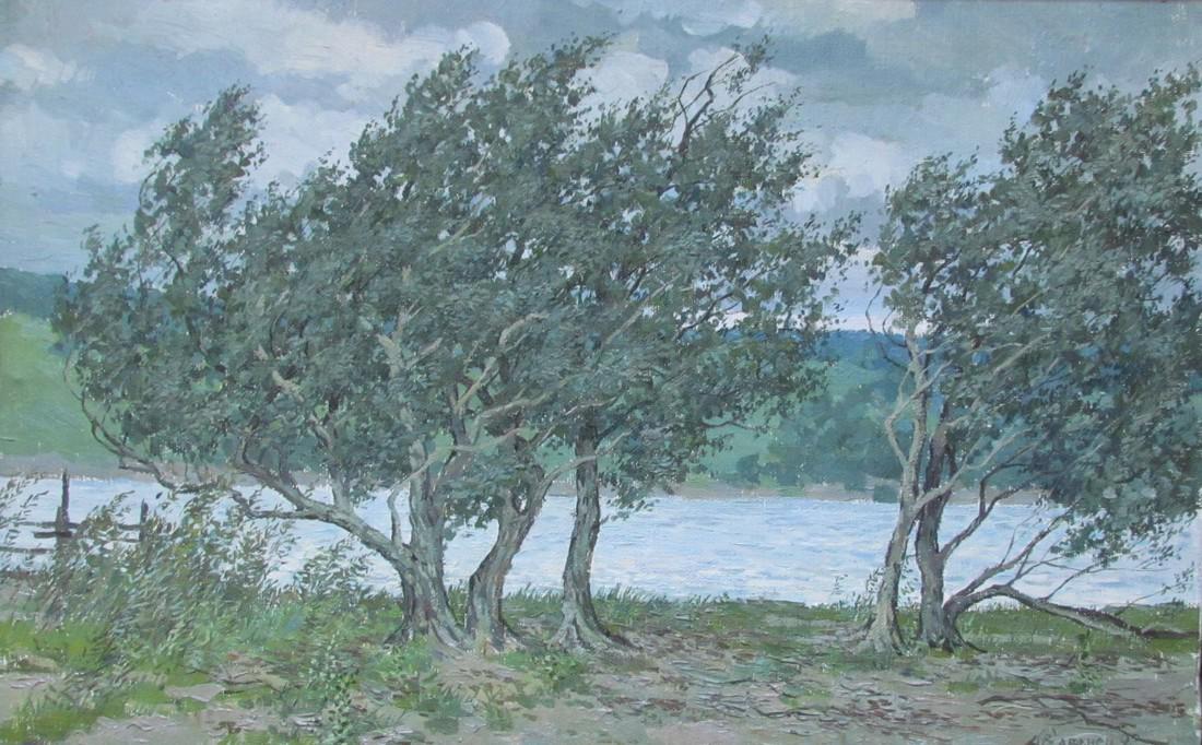Oil painting Storm Kalebets  Valery (1 of 1)