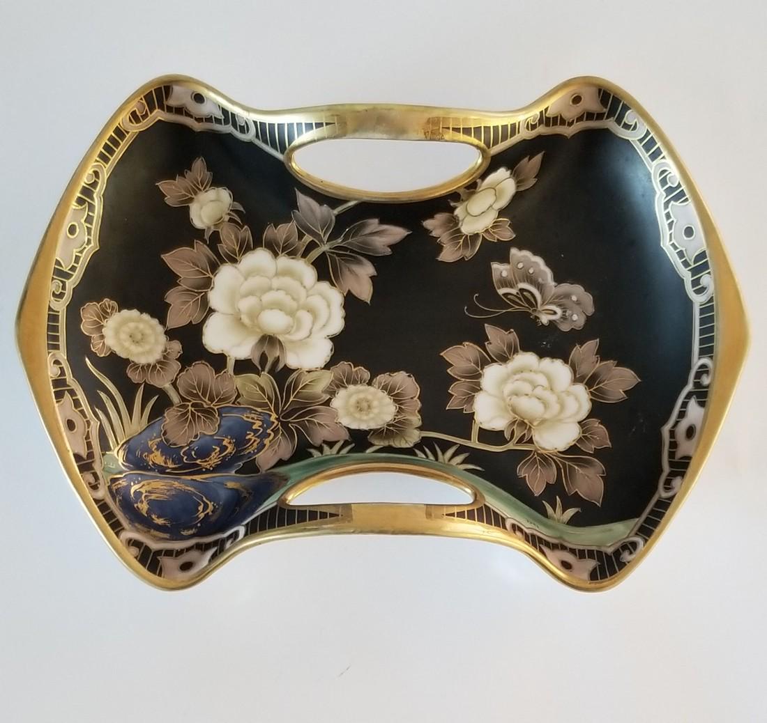 Vintage Nippon Handpainted Art Deco Candy DIsh (1 of 5)