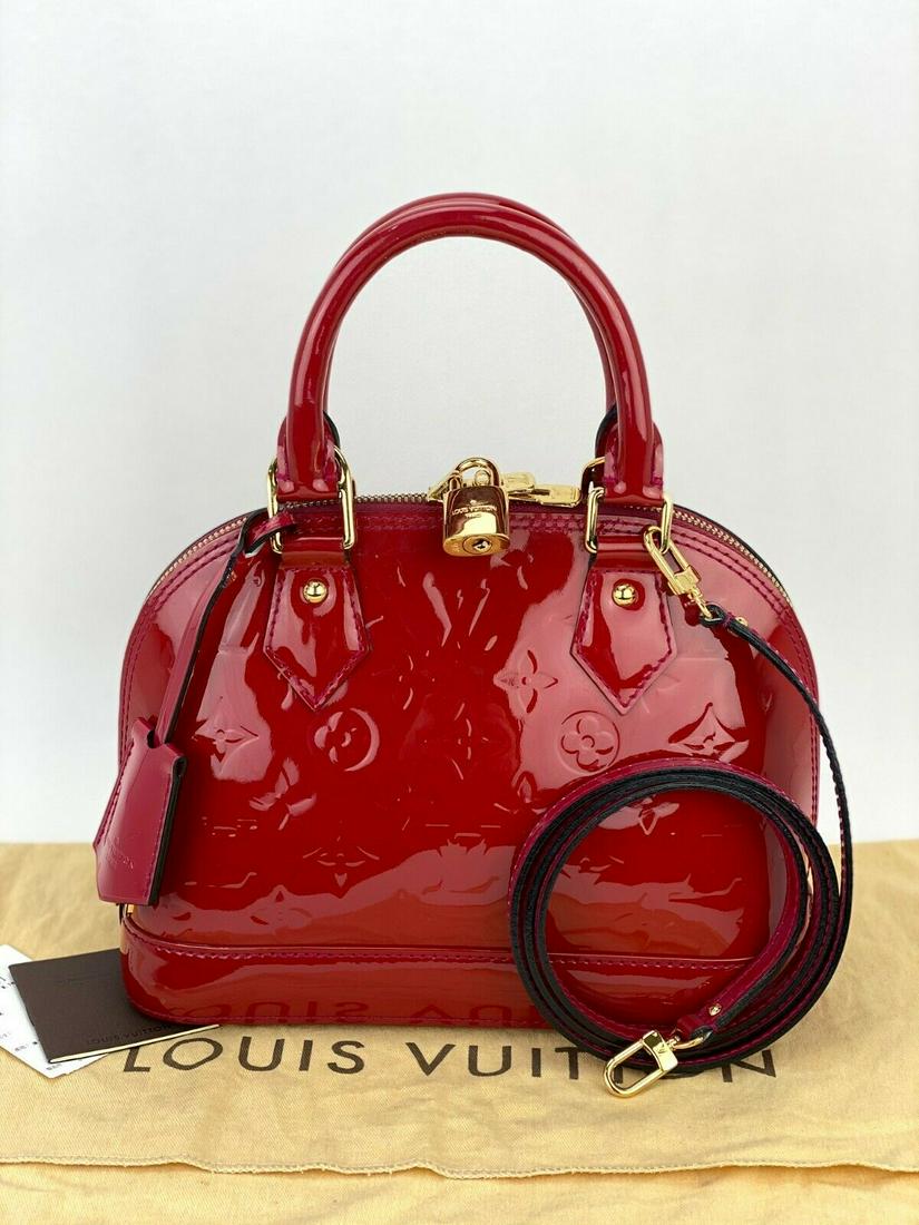 Louis Vuitton Alma Rose Indian Monogram Vernis Mar 30 21 Jasper52 In Ny Louis Vuitton Alma Rose Indian Monogram Vernis Mar 30 21 Jasper52 In Ny