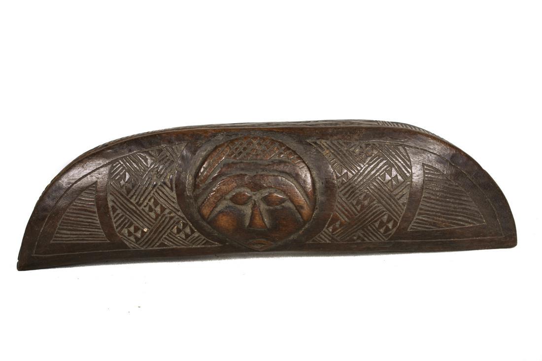 Tukula box – Wood – Kuba – Congo DRC (1 of 8)