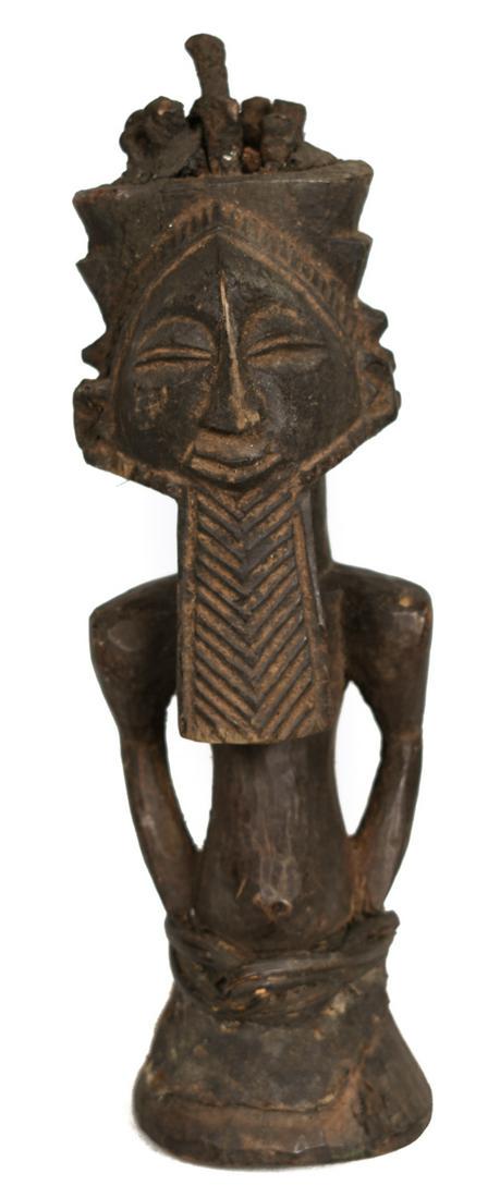 Ancestor figure – Wood – Kusu – DR Congo (1 of 8)
