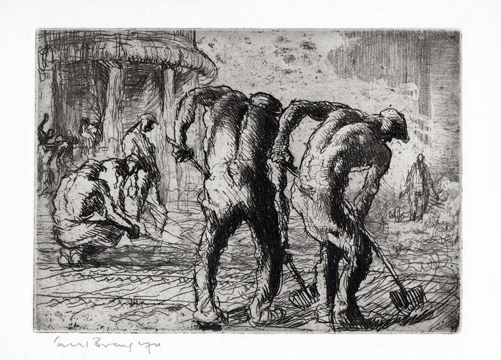 Frank Brangwyn - Untitled (Laborers) (1 of 4)