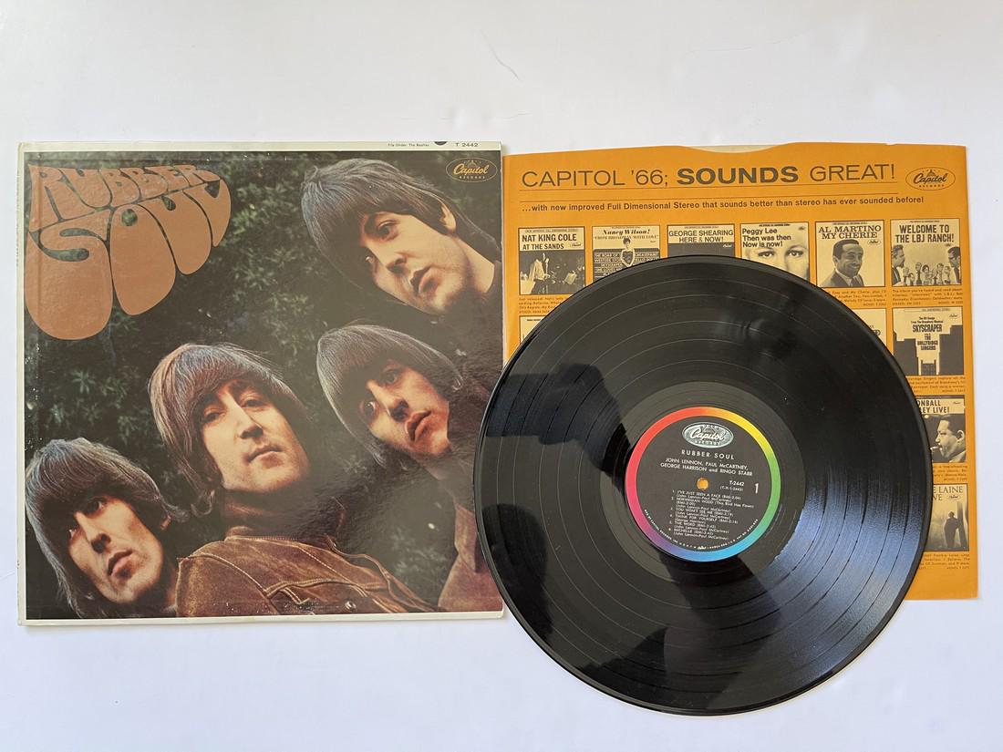 THE BEATLES - RUBBER SOUL: Title: THE BEATLES - RUBBER SOUL Additional Information: The Beatles Â– Rubber Soul Label: Capitol Records Â– T 2442, Capitol Records Â– T-2442 Format: Vinyl, LP, Album, Mono Country: US Rele