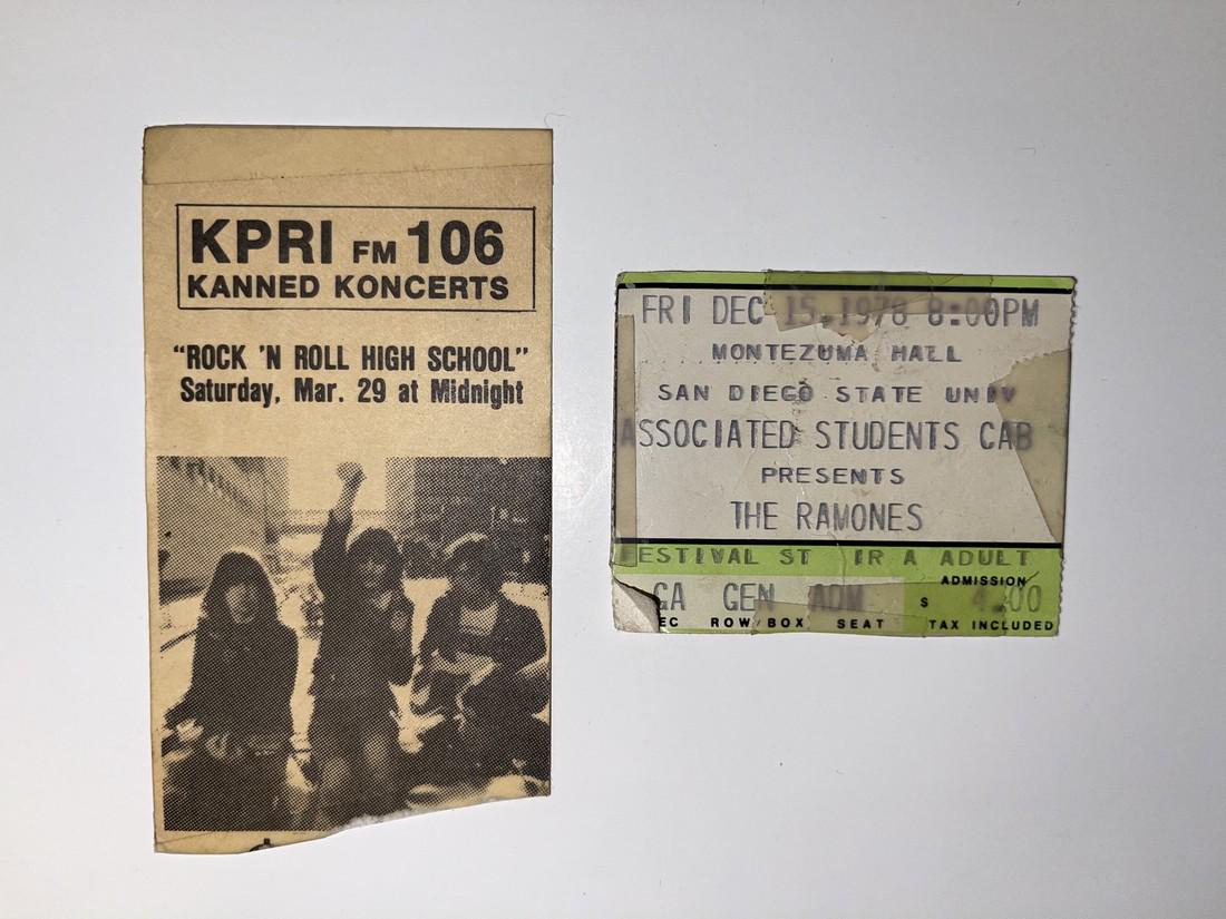 RAMONES 1978 TICKET STUB: Title: RAMONES 1978 TICKET STUB Additional Information: RAMONES 1978 TICKET STUB Reserve: $10.00 Shipping: Domestic: Flat-rate of $5.00 to anywhere within the contiguous U.S. International: Foreign sh