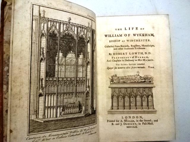1759 Life of William of Wykeham (1 of 3)