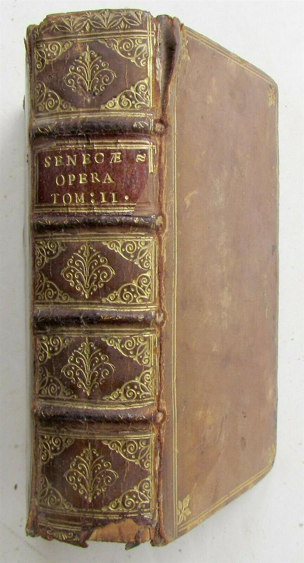 1649 ELZEVIR SENECA PHILOSOPHY OPERA Vol. II antique (1 of 4)