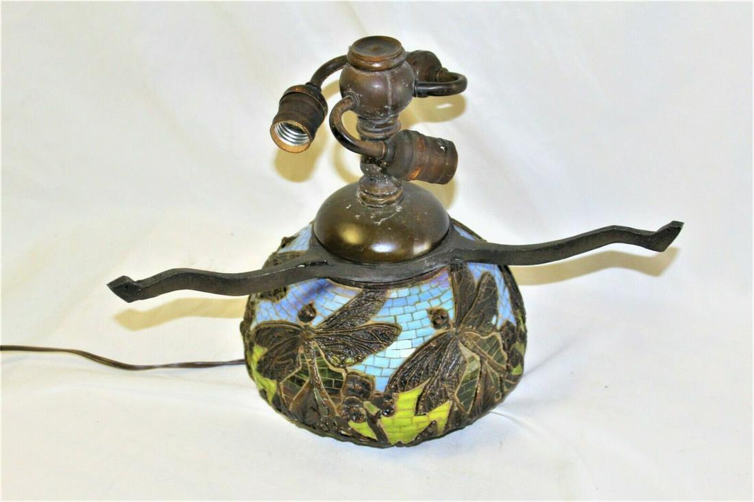 Dragonfly Lamp Base style of Tiffany . Tinlay (1 of 7)