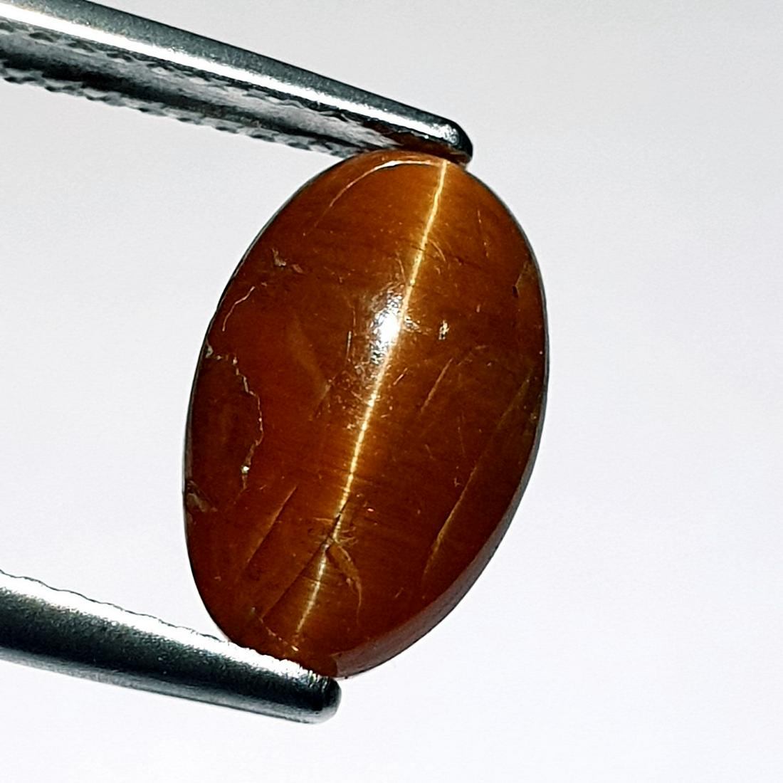 4.26 ct Natural Apatite cat's Eye: No Reserve! Title: 4.26 ct Natural Apatite cat's Eye Color/Clarity:Semi Transparent Carat Weight: 4.26 Size/Dimensions: 11.80 x 7.50 x 5.50 Additional Information: Oval - Africa Shipping: Domestic:
