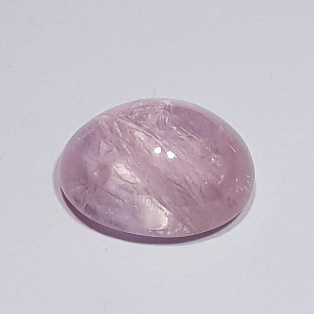 11.86 ct Natural Pink Morganite Oval Cabochon: No Reserve! Title: 11.86 ct Natural Pink Morganite Oval Cabochon Color/Clarity:SI Carat Weight: 11.86 Size/Dimensions: 16.00 x 12.30 x 8.80 Additional Information: Oval / Brazil Shipping: Domestic: F