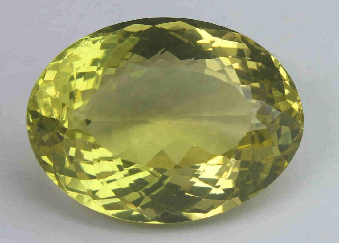 20.07 Cts Natural Lemon Quartz (1 of 3)