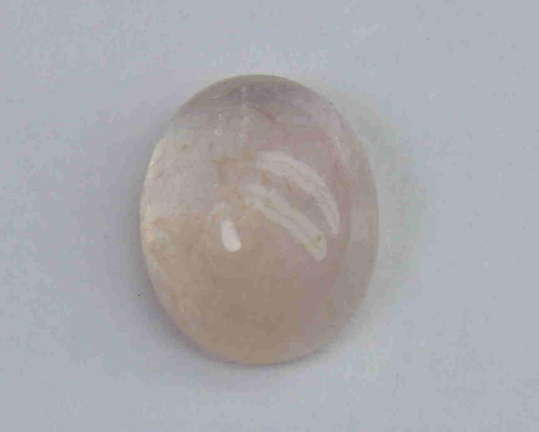 2.84 Ct Natural Morganite: No Reserve! Gemstone: Natural MorganiteOrigin: Africa Weight: 2.84 Carats Measurements: 10.1x8.1x4.6 mm Shape : Oval Cabochon Colour: Peach Transparency: translucent Shipping: Domestic: Flat-rate of $
