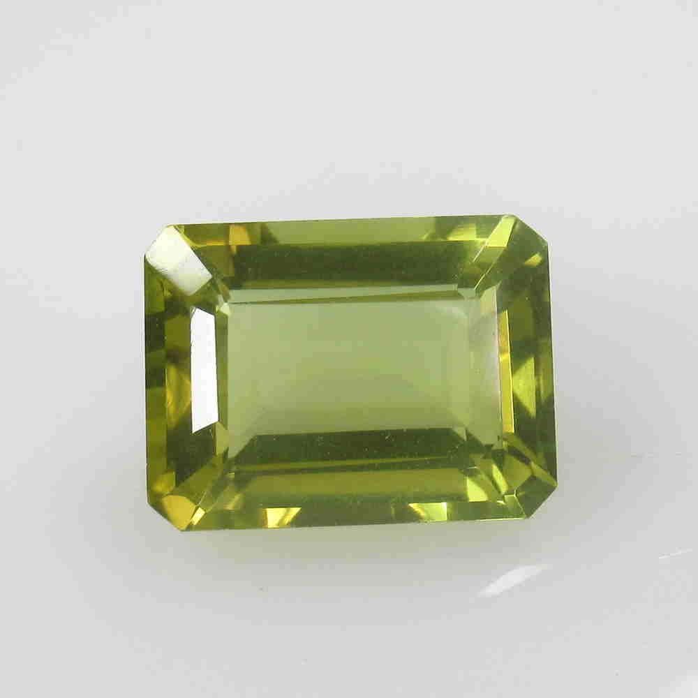 12.46 Ctw Natural Lemon Quartz Octagon Cut: No Reserve! Title: 12.46 Ctw Natural Lemon Quartz Octagon Cut Color/Clarity: VVS Gemstone:Lemon Quartz Carat Weight: 12.46 Size/Dimensions: 16.10 x 12.20 x 8.40 mm Additional Information: Good Luster 