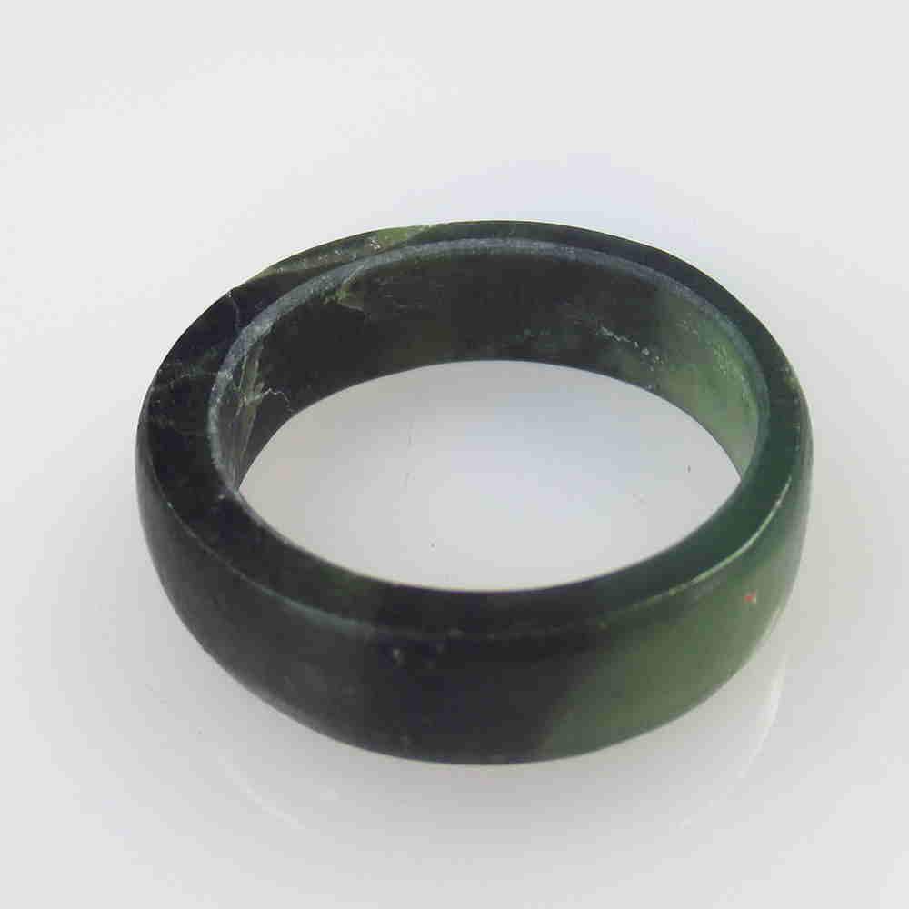 10.95 Ctw Natural Onyx Round Ring (1 of 2)